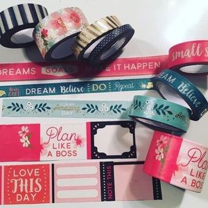 Recollections | Washi Tube  | Plan Like A Boss